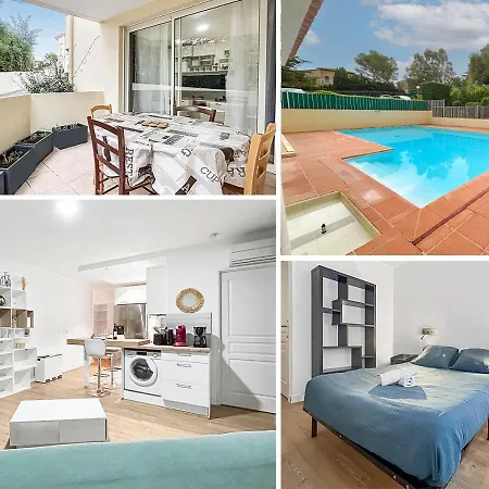 Balcon, Parking, Piscine Et Clim' A 2 Pas Du Port Santa Lucia